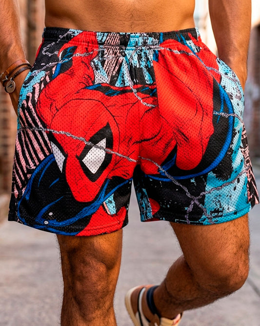 Araña Comic v1 Short Slim Fit