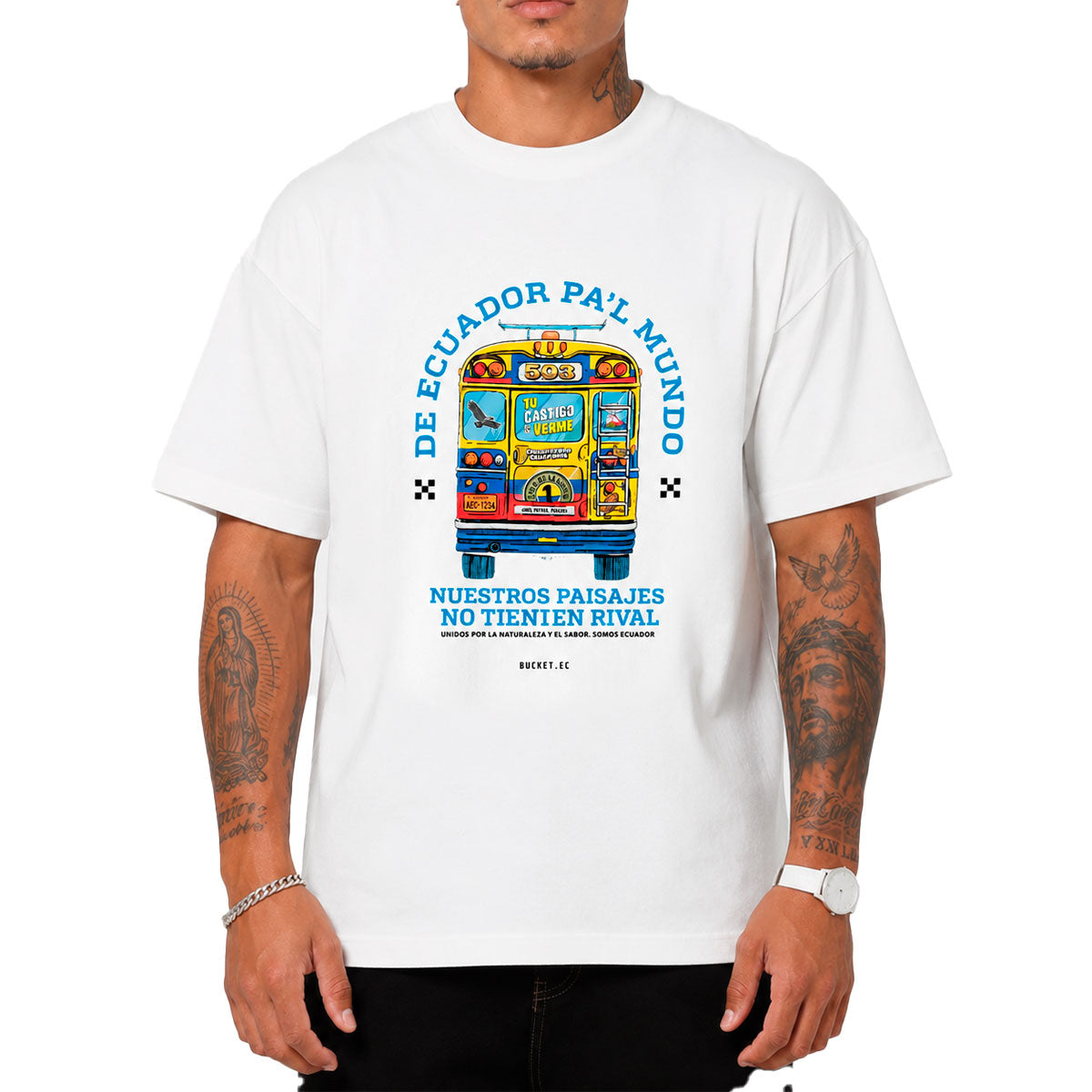 Ecuador Chiva Camiseta Slim Fit