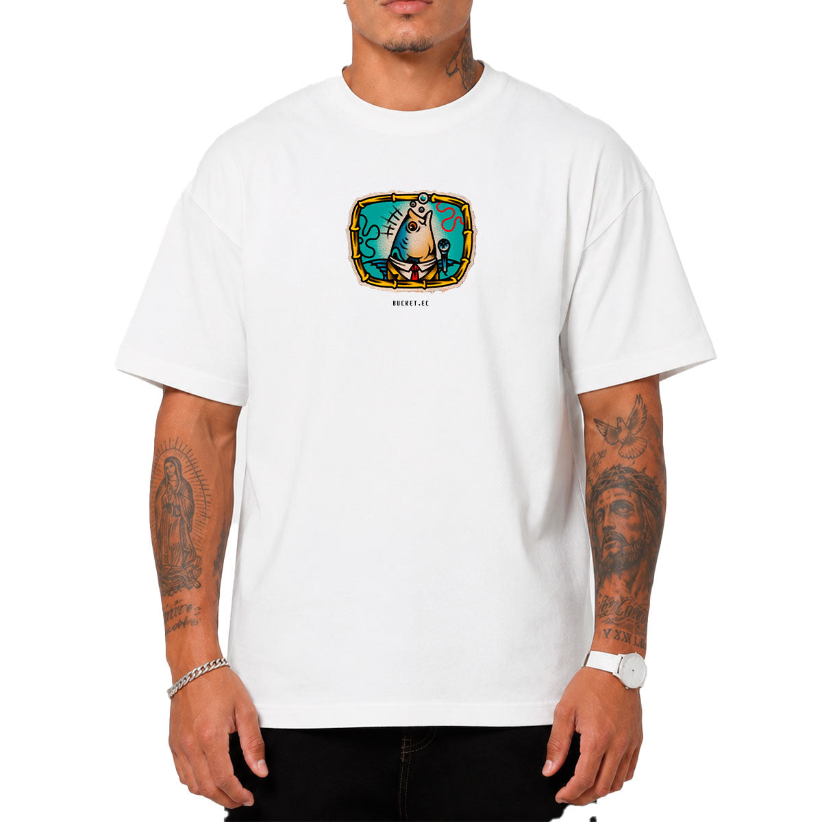 Periodista Bikini Bottom Camiseta Slim Fit