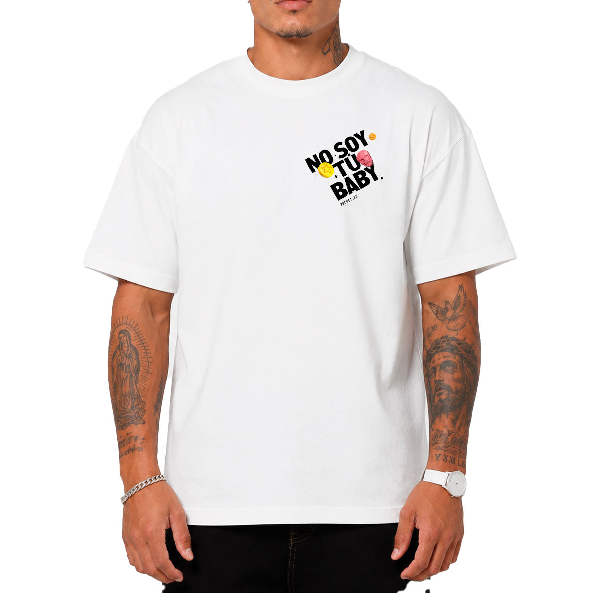 No Soy Tu Baby mini Camiseta Slim Fit