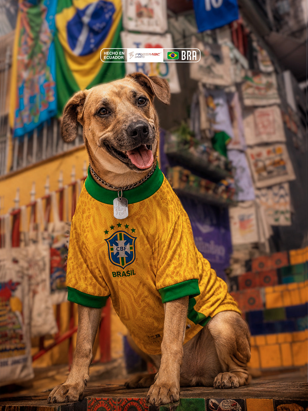 Camiseta Mascota Brasil Mundial 2026