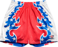 All American Rojo Blanco Short Slim Tech