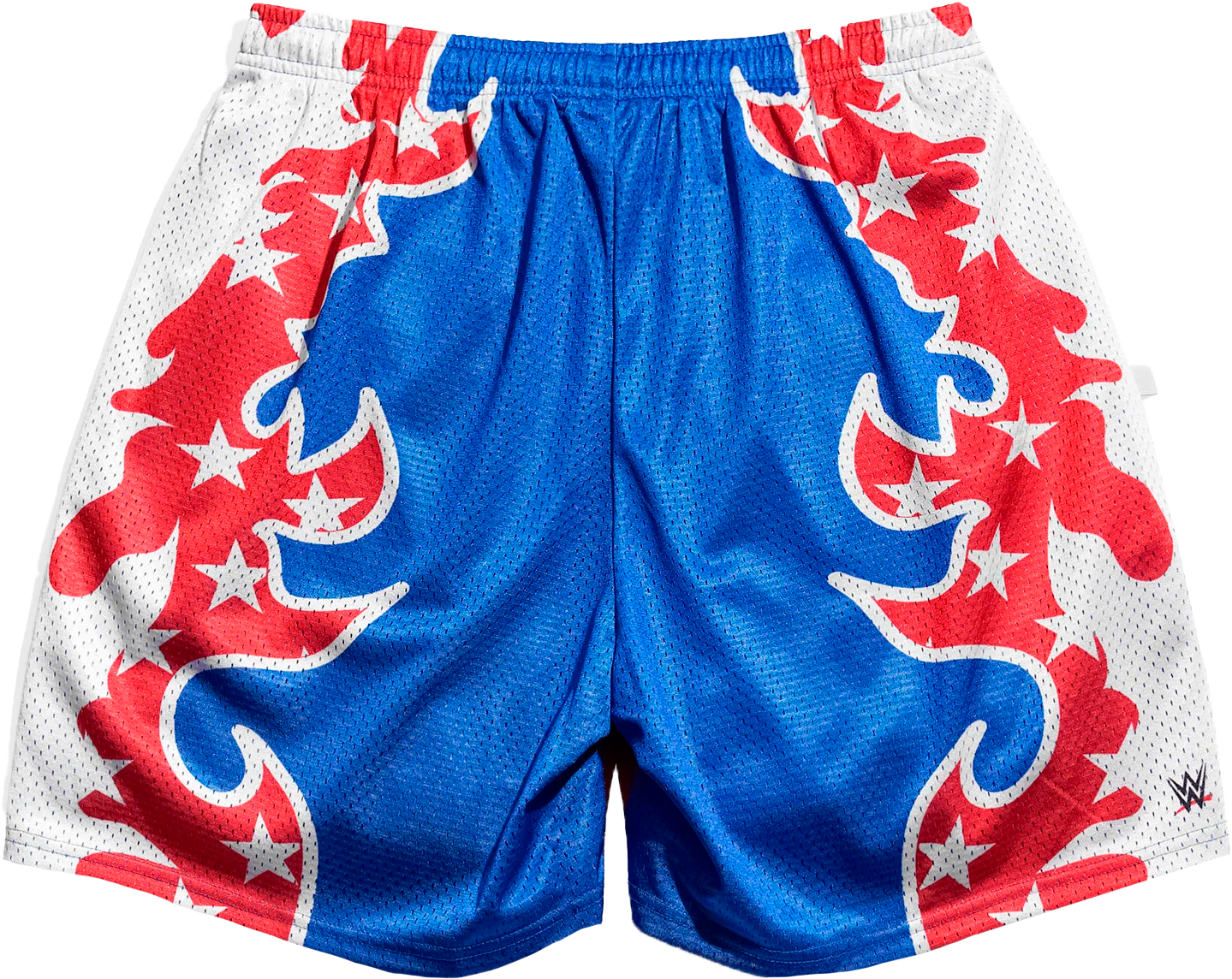 All American Azul Blanco Short Slim Tech