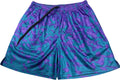 Leopard Purpura Short Slim Tech