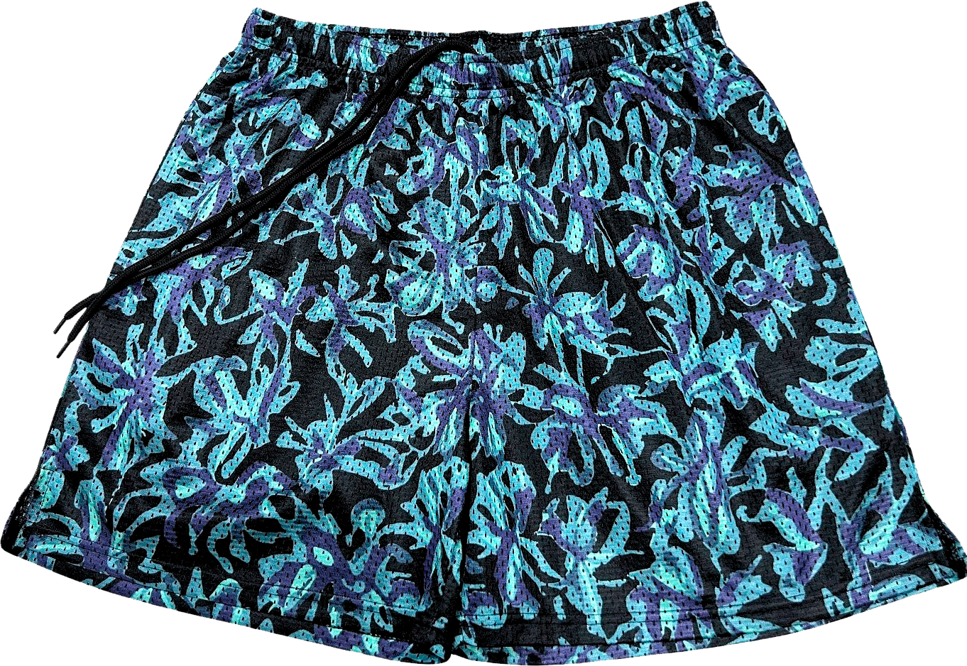 Florida Negra Turqueza Short Slim Tech