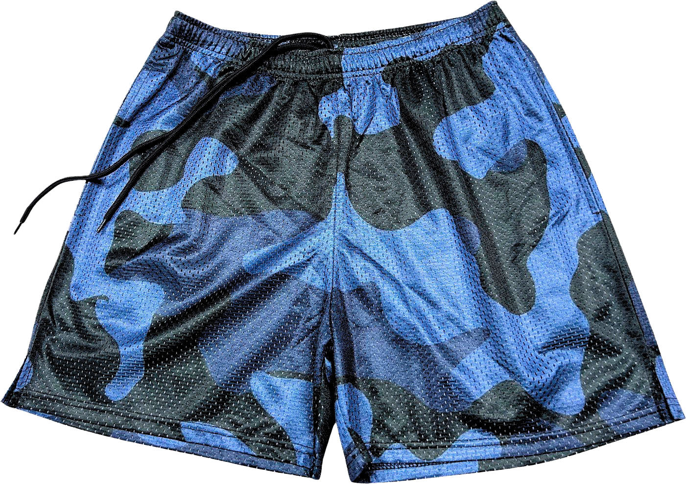 Camouflage Negro Short Slim Tech