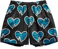 Corazón Roto Azul Short Slim Tech