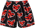 Corazón Roto Rojo Short Slim Tech