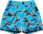 Corazón Roto Cian Short Slim Tech