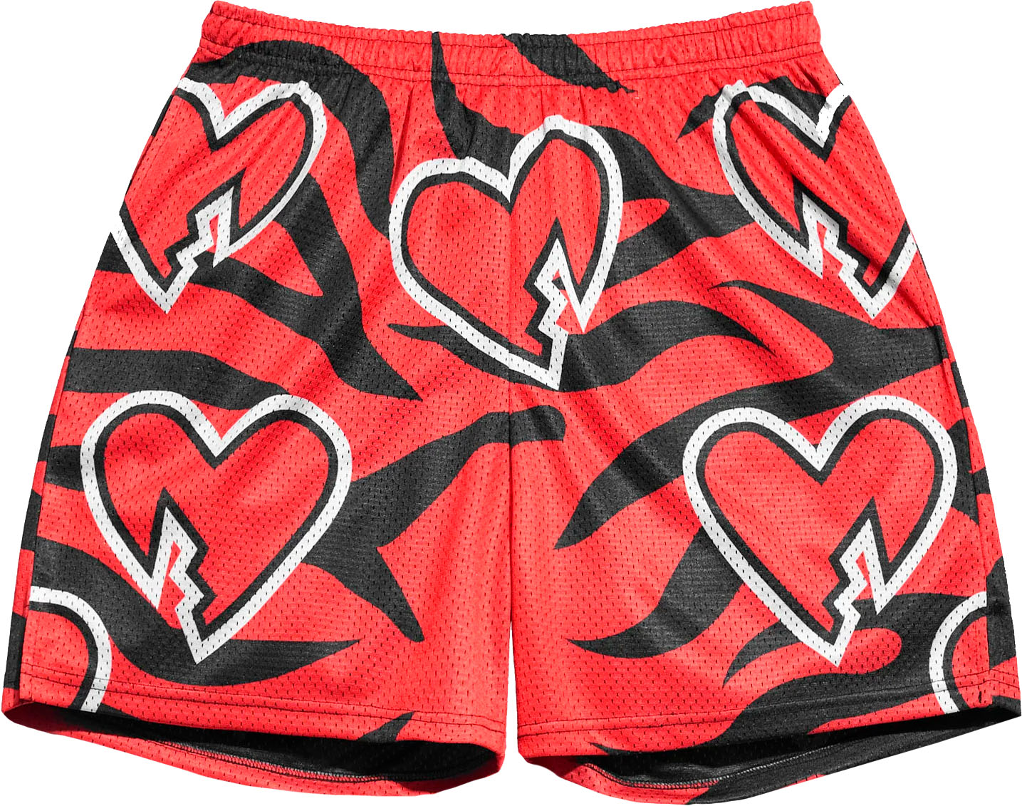 Corazón Roto Rojo v3 Short Slim Tech
