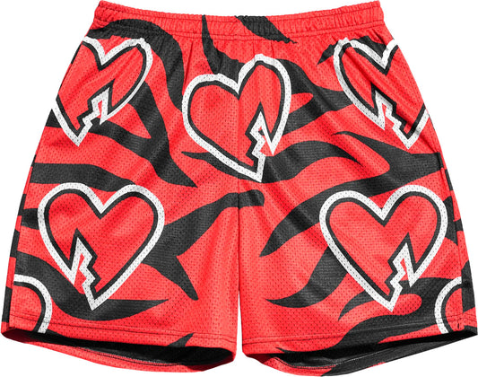 Corazón Roto Rojo v3 Short Slim Tech