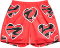 Corazón Roto Rojo v4 Short Slim Tech