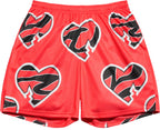 Corazón Roto Rojo v4 Short Slim Tech