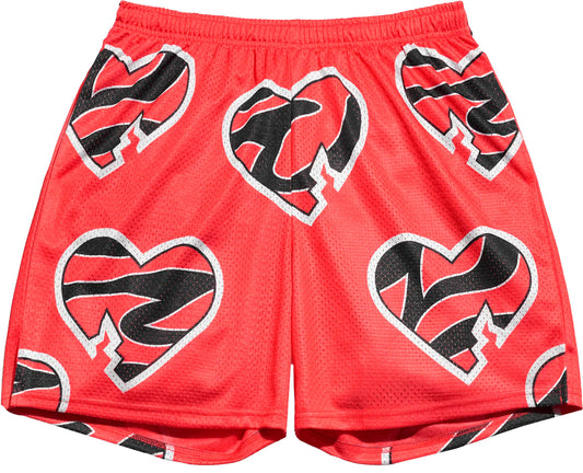 Corazón Roto Rojo v4 Short Slim Tech