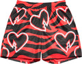 Corazón Roto Rojo v5 Short Slim Tech