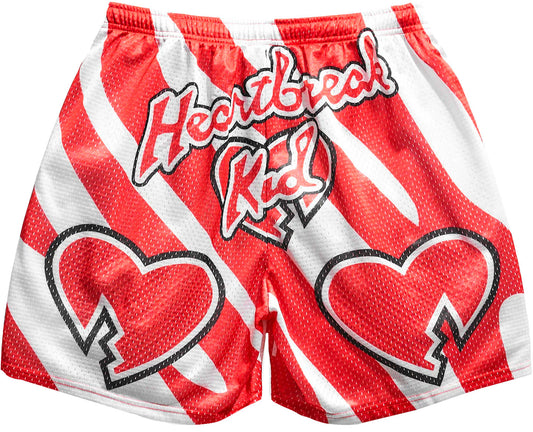Corazón Roto Blanco Short Slim Tech