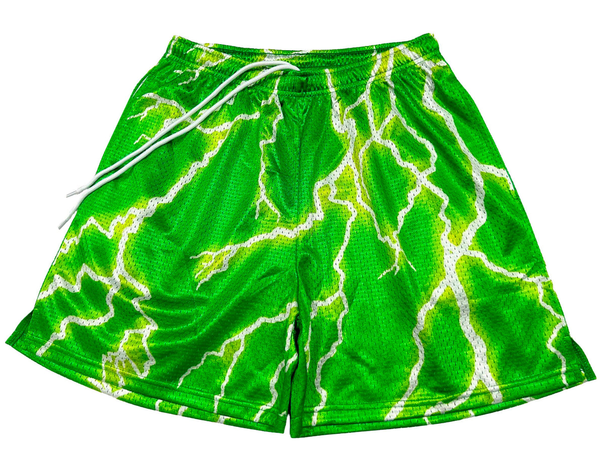 Rayos Verde NEON Short Slim Tech