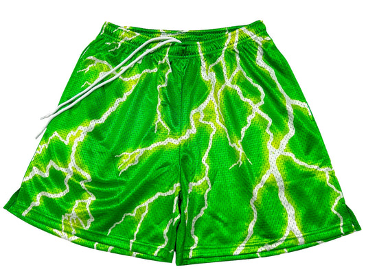 Rayos Verde NEON Short Slim Tech