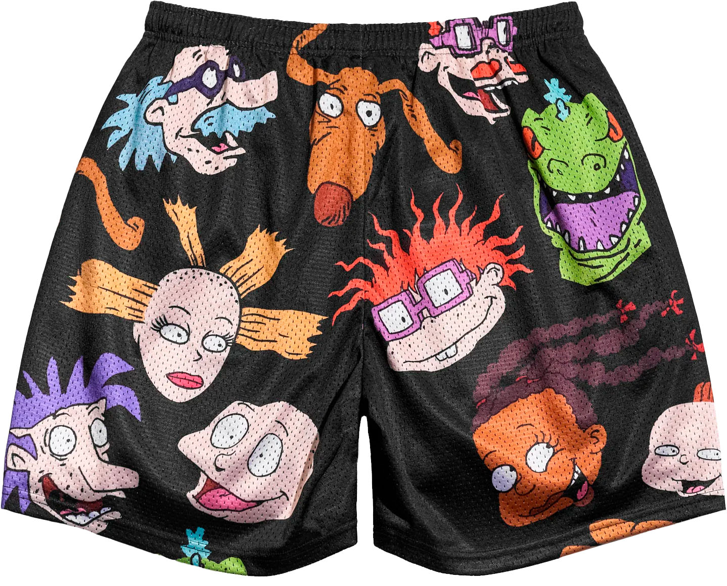 Niños Caras Negro Short Slim Tech