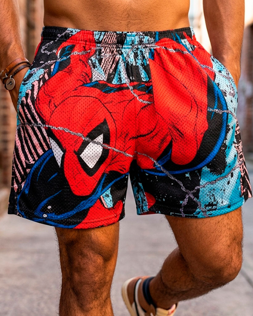 Araña Comic v1 Short Slim Fit