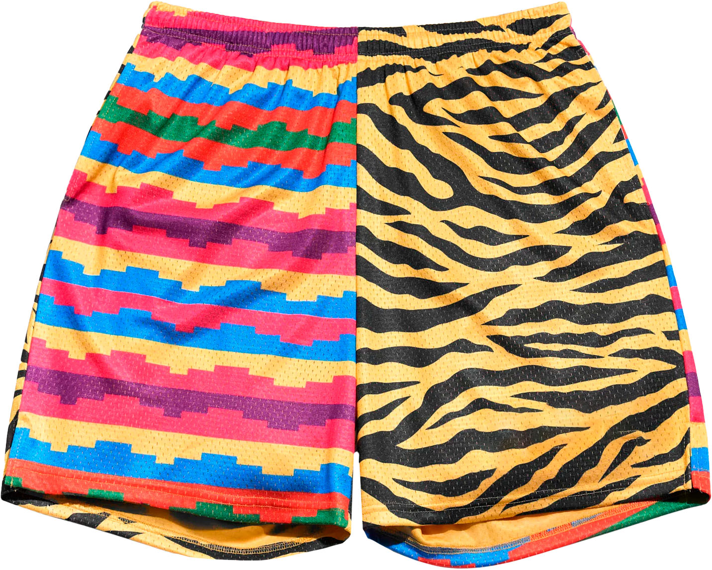Animal Print Short Slim Tech