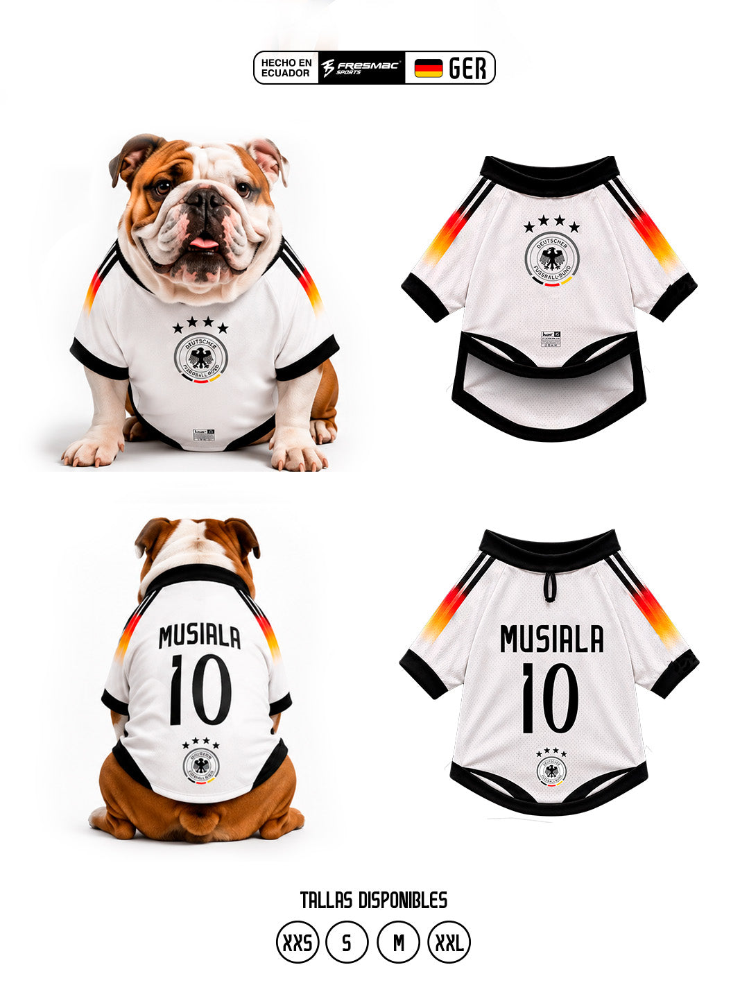 Camiseta Mascota Alemania Mundial 2026