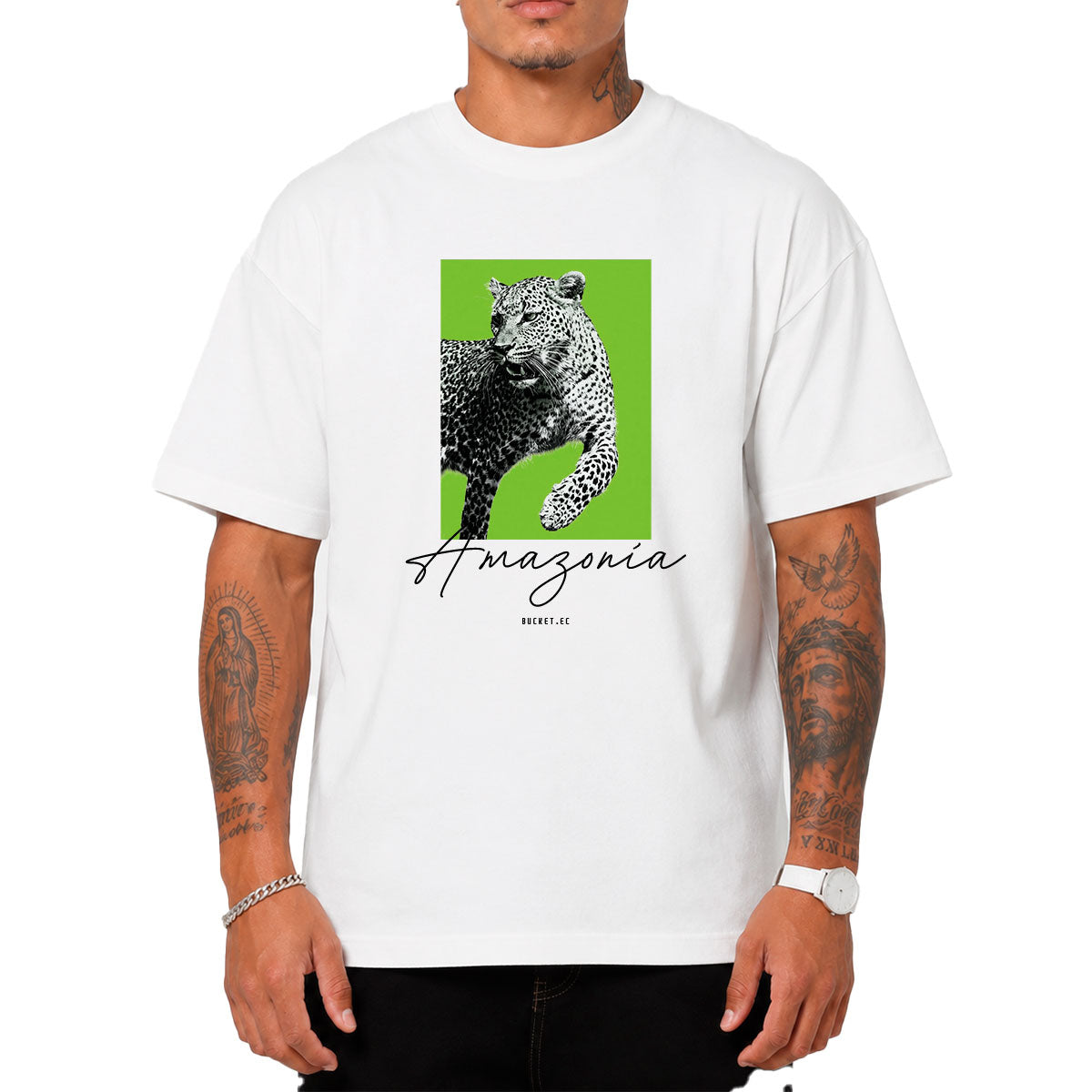 Amaonía Jaguar Camiseta Slim Fit
