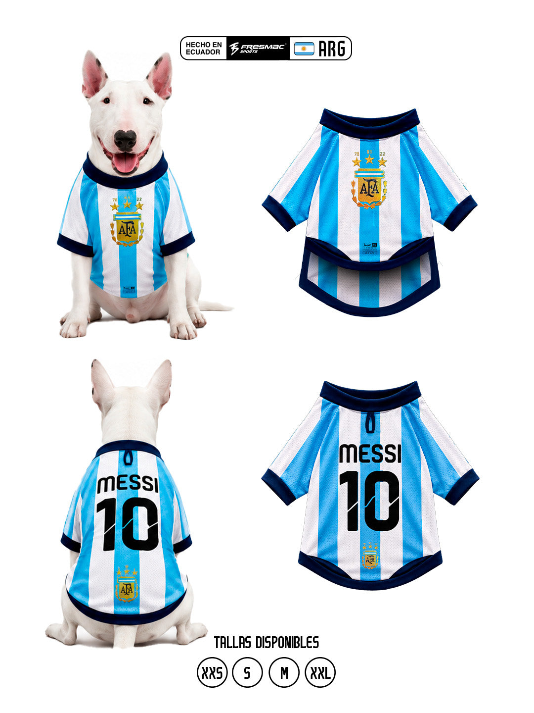 Camiseta Mascota Argentina Mundial 2026