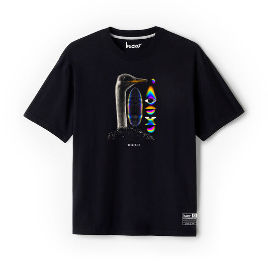 Avestruz Psico Camiseta Slim Fit