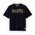 Fosforera Fila Fuego Arte Neon Camiseta Slim Fit