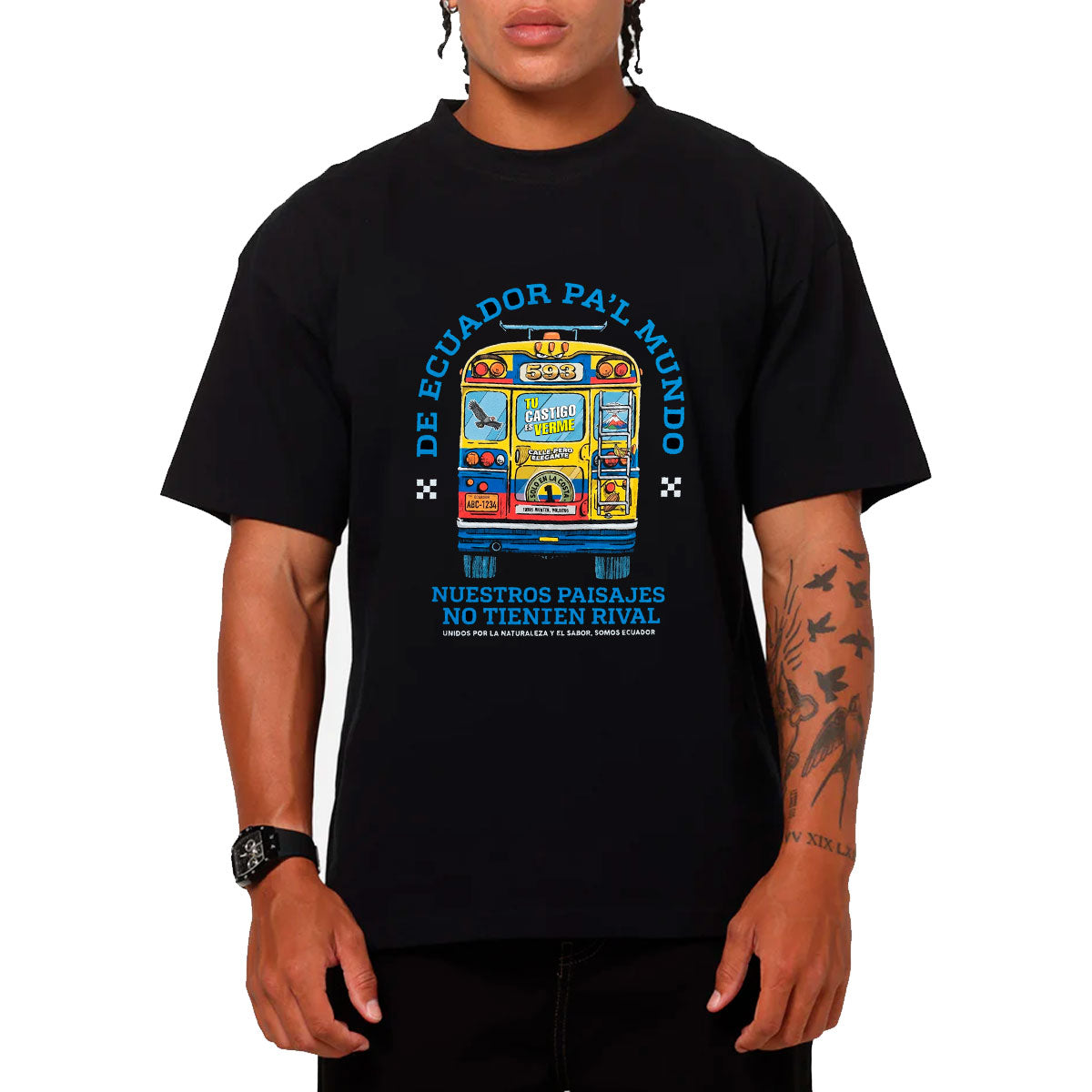 Ecuador Chiva Camiseta Slim Fit