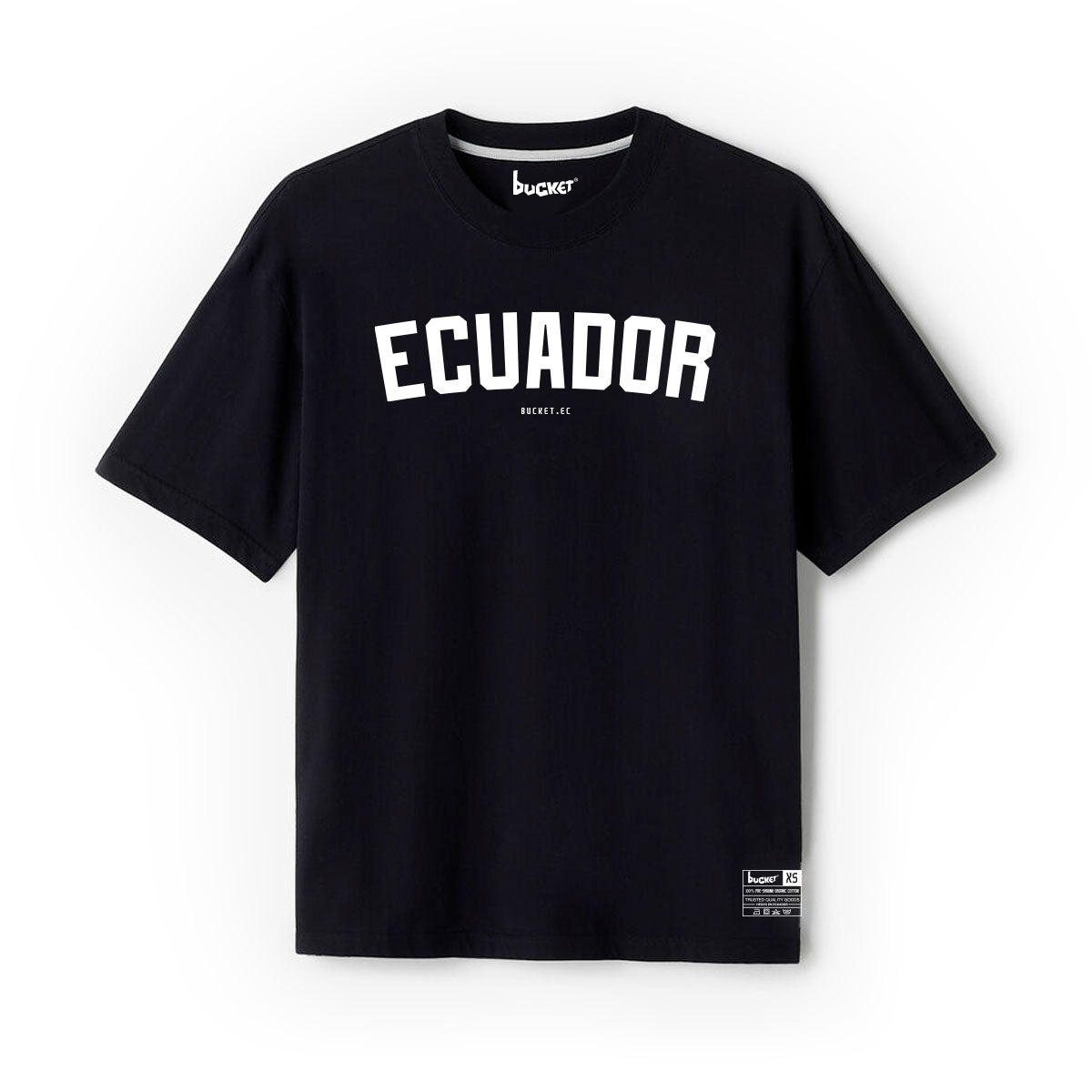 Ecuador Letras Camiseta Slim Fit