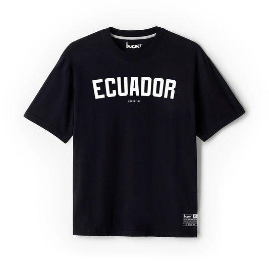 Ecuador Letras Camiseta Slim Fit