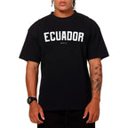 Ecuador Letras Camiseta Slim Fit