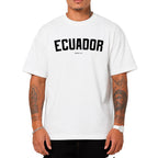 Ecuador Letras Camiseta Slim Fit