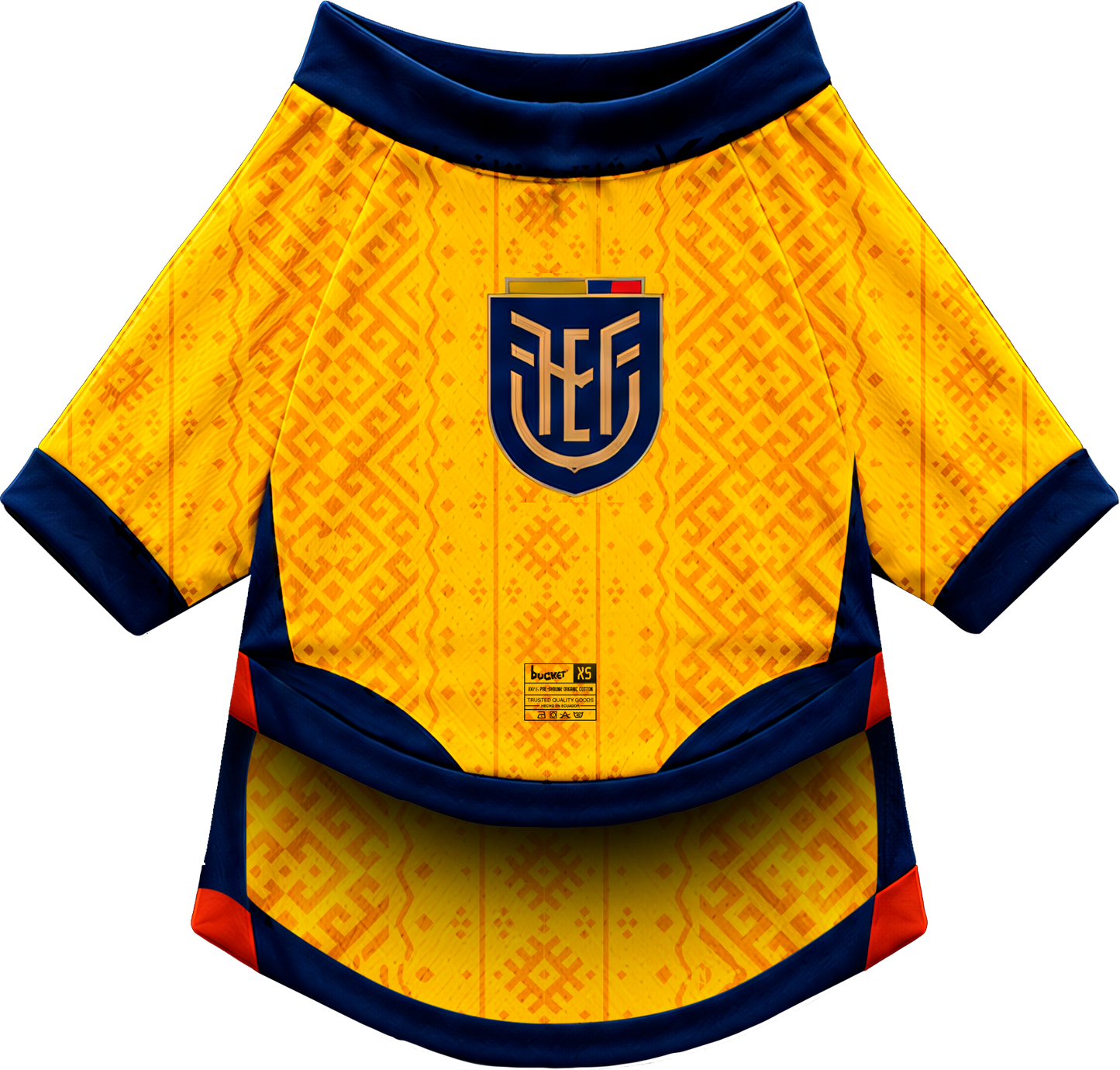 Camiseta para Perros y Gatos Ecuador Mundial 2026