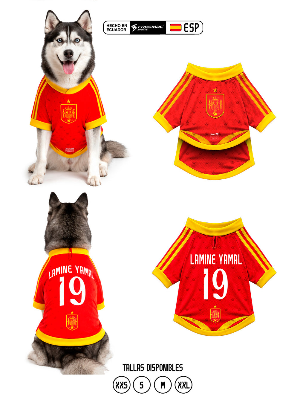 Camiseta Mascota España Mundial 2026