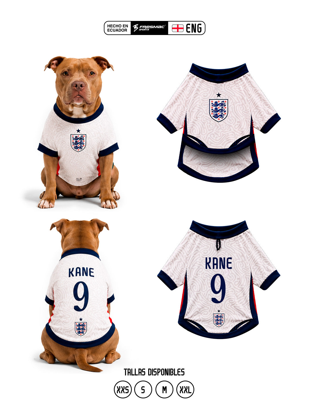 Camiseta Mascota Inglaterra Mundial 2026