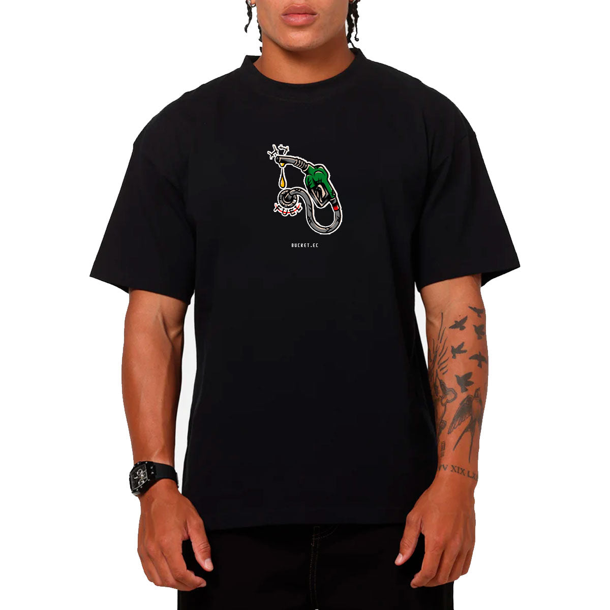 Dame Gasolina Camiseta Slim Fit