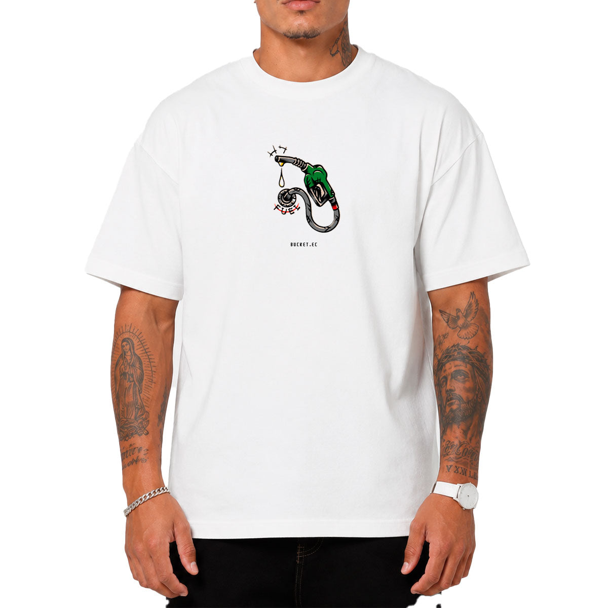 Dame Gasolina Camiseta Slim Fit