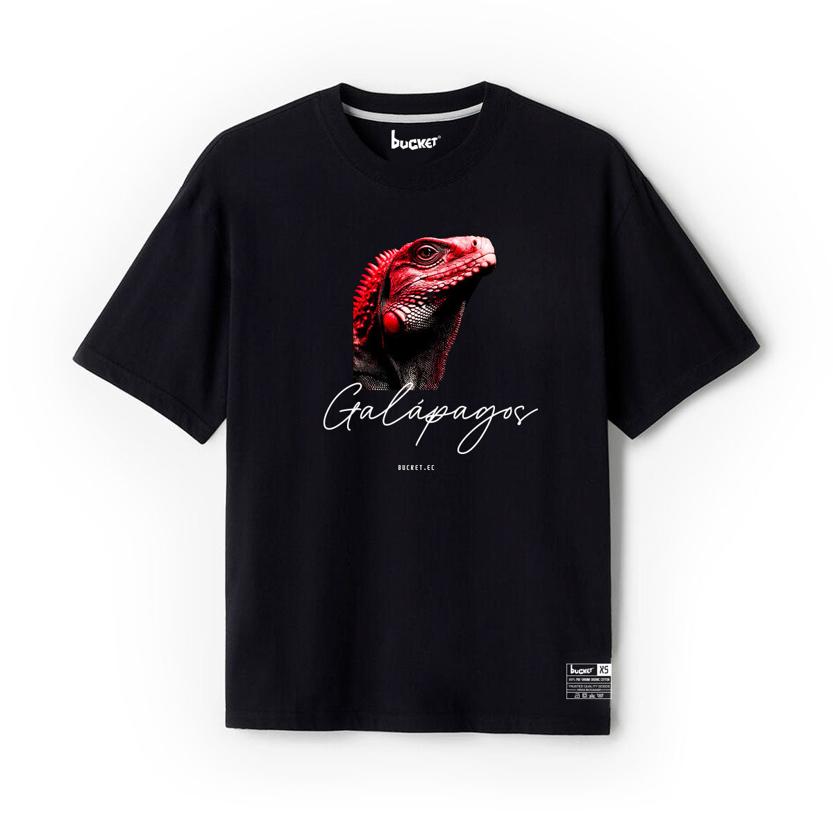 Galápagos Iguana Camiseta Slim Fit