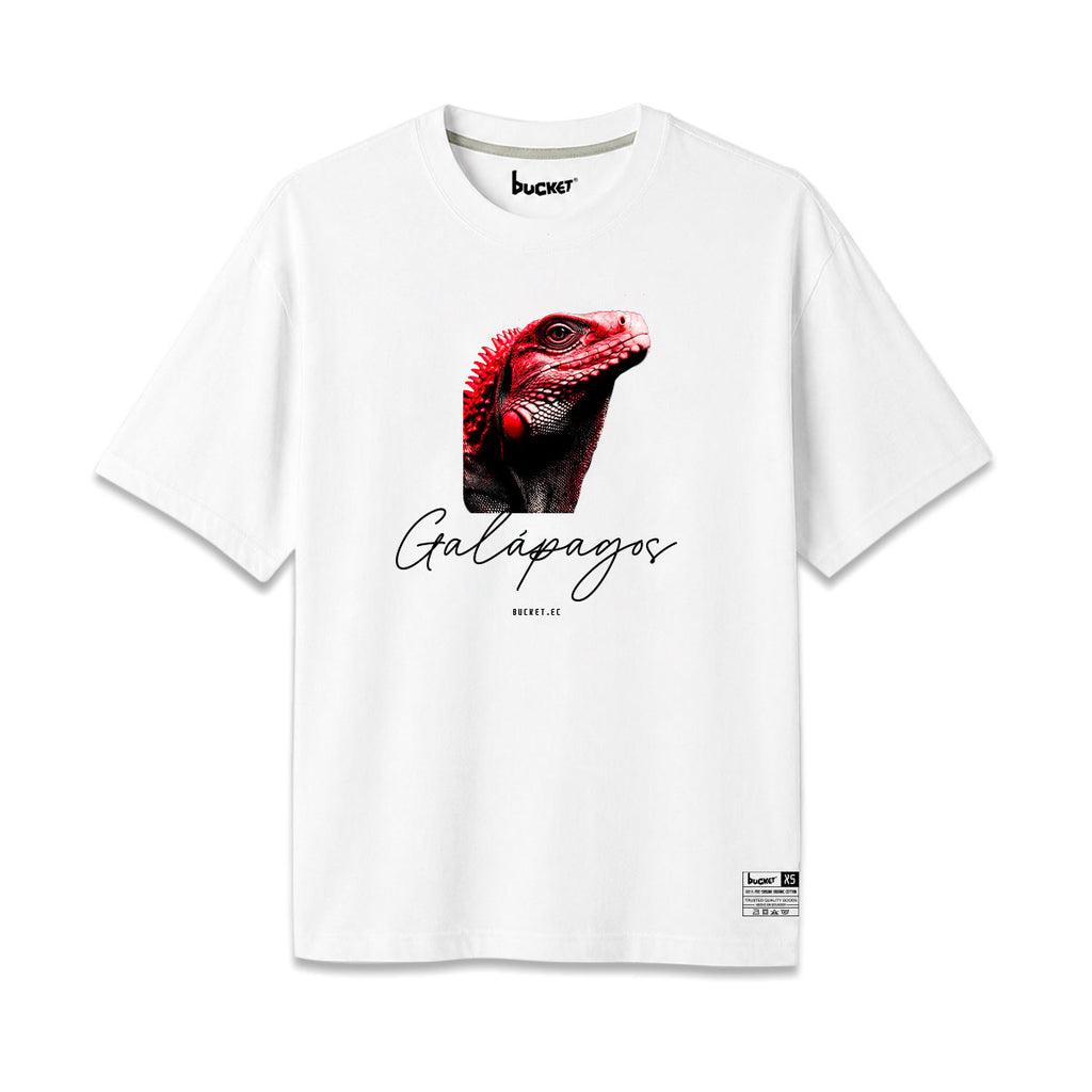 Galápagos Iguana Camiseta Slim Fit