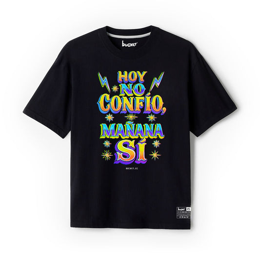 Hoy No Confío Camiseta Slim Fit