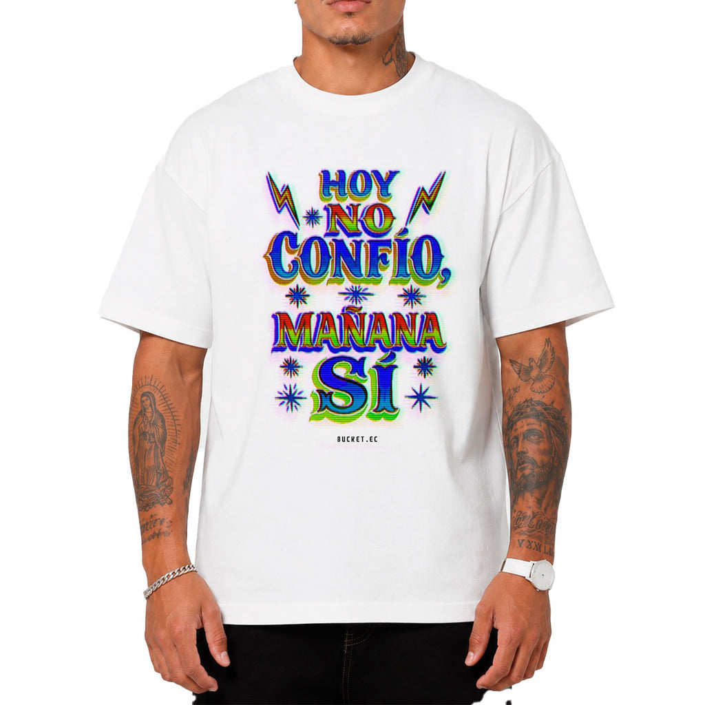 Hoy No Confío Camiseta Slim Fit