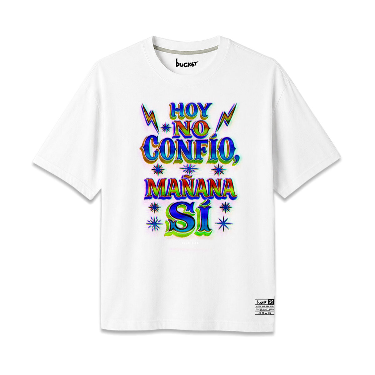 Hoy No Confío Camiseta Slim Fit