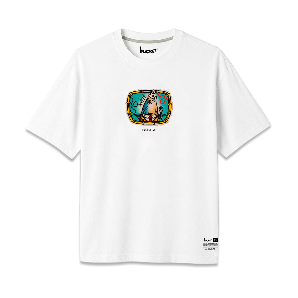Periodista Bikini Bottom Camiseta Slim Fit