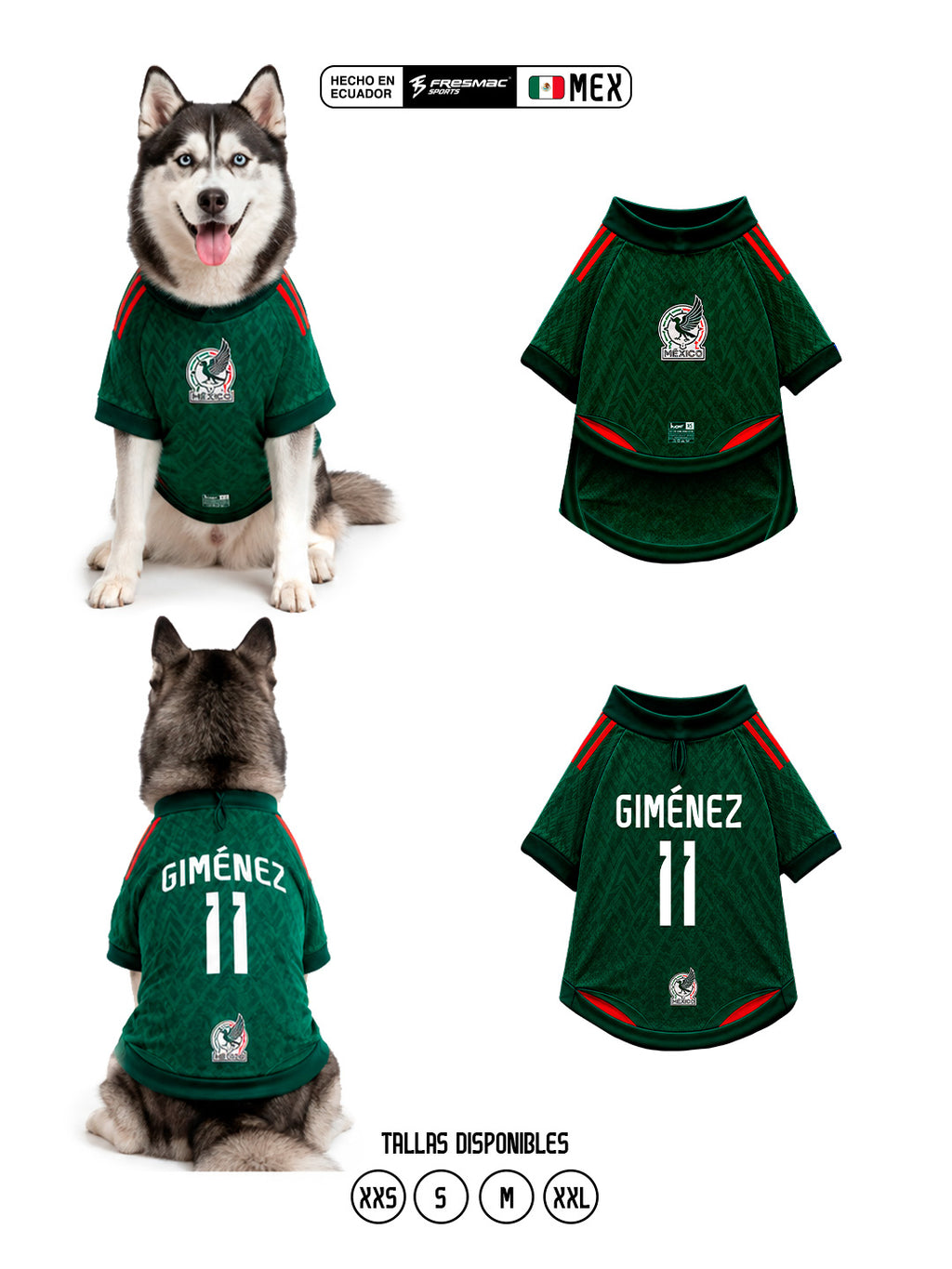 Camiseta Mascota México Mundial 2026