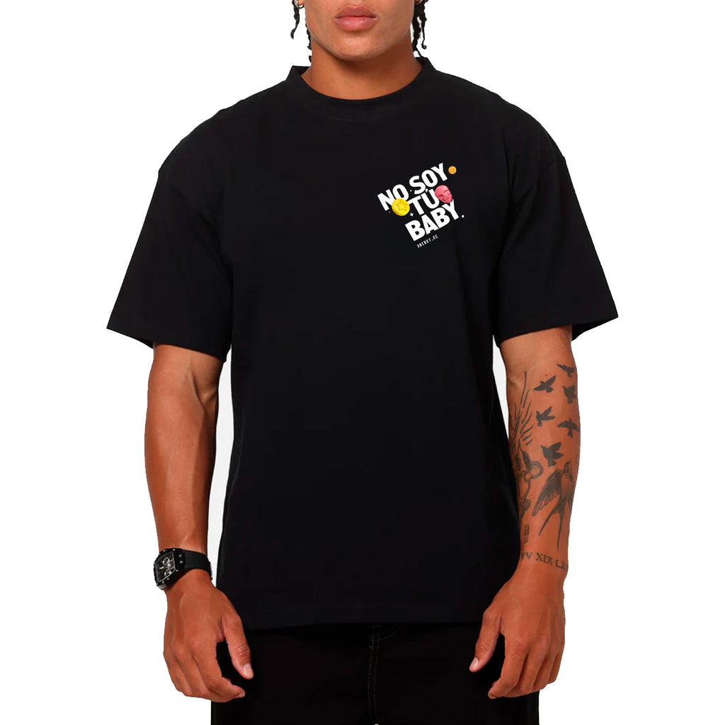 No Soy Tu Baby mini Camiseta Slim Fit