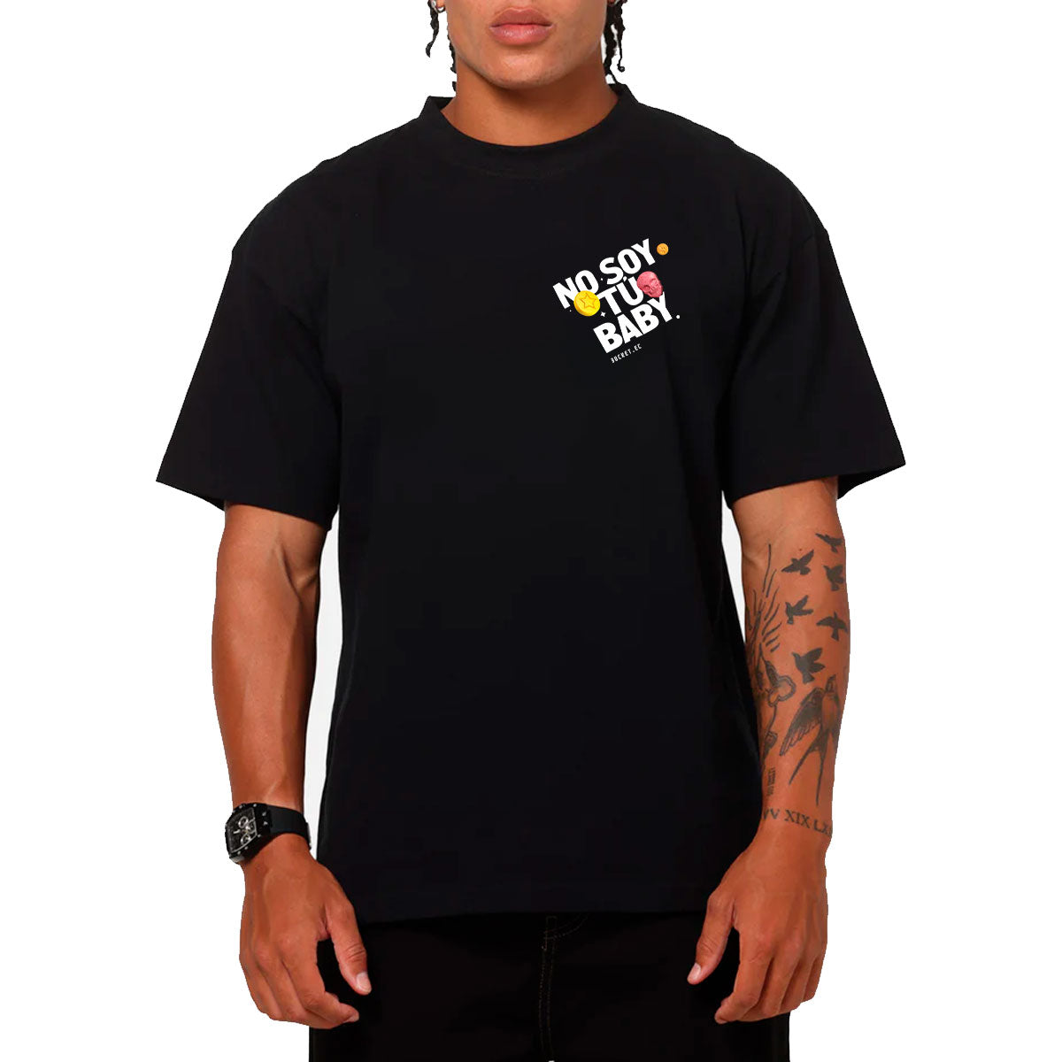 No Soy Tu Baby mini Camiseta Slim Fit
