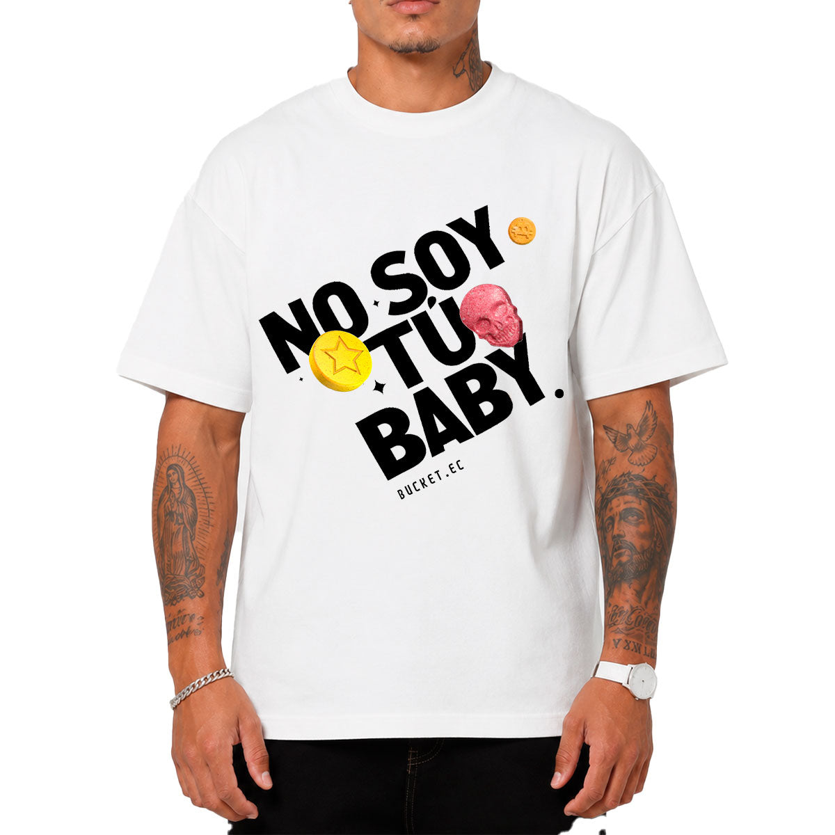 No Soy Tu Baby Camiseta Slim Fit